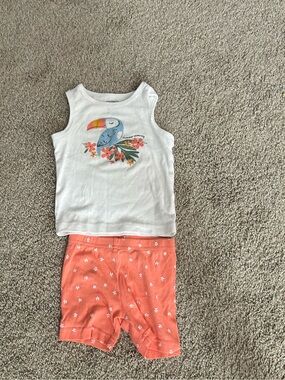 Carters 12 Month Toucan PJ Set